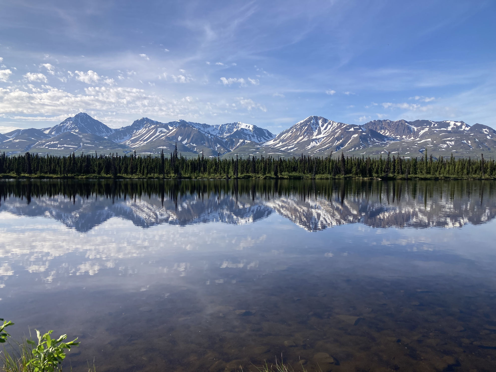 Lake near Denali Highway © Barry Zimmer